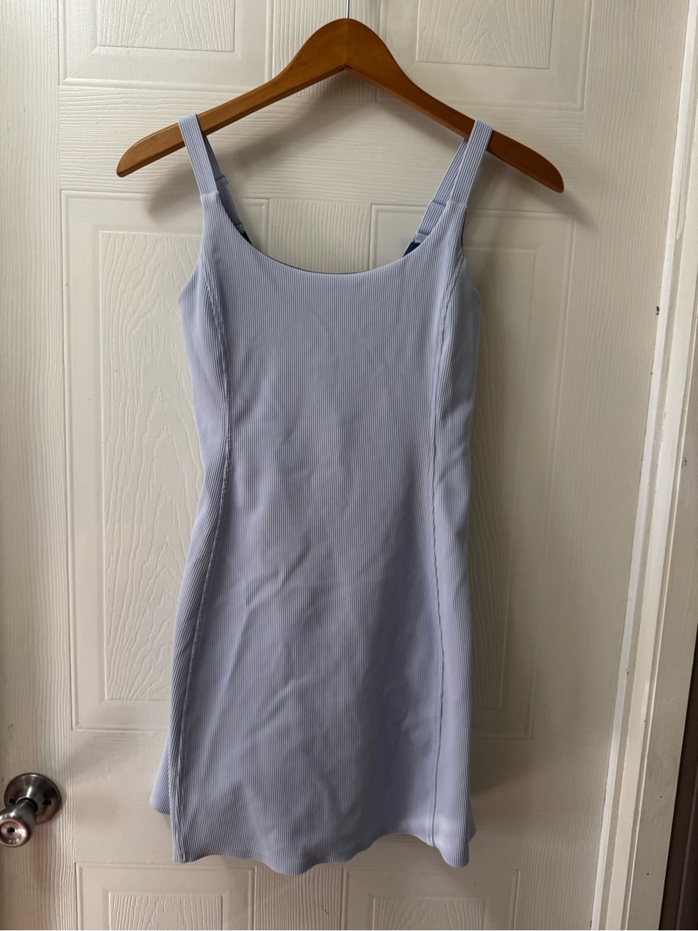 SPANX Light Blue Mini Tank Dress
